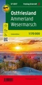 Wegenkaart - landkaart EF0017 Ostfriesland, Ammerland, Wesermarsch | Freytag & Berndt