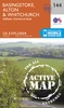 Wandelkaart - Topografische kaart 144 OS Explorer Map | Active Basingstoke / Alton / Whitchurch | Ordnance Survey