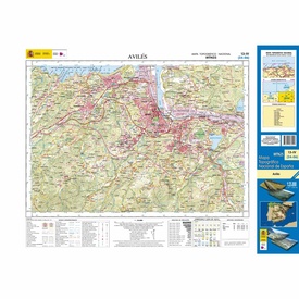 Topografische kaart 13-IV Avilés | CNIG - Instituto Geográfico Nacional1