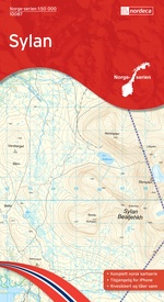 Wandelkaart - Topografische kaart 10087 Norge Serien Sylan | Nordeca