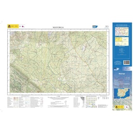 Topografische kaart 727-I Mayorga | CNIG - Instituto Geográfico Nacional1