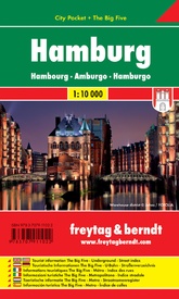 Stadsplattegrond City Pocket Hamburg CP | Freytag & Berndt