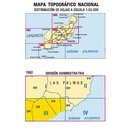 Topografische kaart 1082-III Tias (Lanzarote) | CNIG - Instituto Geográfico Nacional1