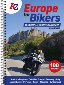 Wegenatlas A -Z Europe for Bikers | Voor Motoren | A-Z Map Company