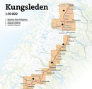 Wandelkaart 2 Fjällkartor 1:50.000 Kungsleden - Nikkaluokta - Ritsem - Vakkotavare | Zweden | Calazo