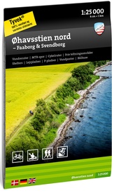 Wandelkaart Terrängkartor Øhavsstien nord - Het archipelpad noord | Denemarken | Calazo