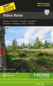 Wandelkaart Terrängkartor Falun Runn | Zweden | Calazo