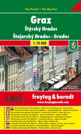 Stadsplattegrond City Pocket Graz CP | Freytag & Berndt