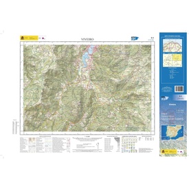 Topografische kaart 8-II Viveiro | CNIG - Instituto Geográfico Nacional1