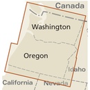 Wegenkaart - landkaart 1 USA Noord-West: Washington & Oregon | Reise Know-How Verlag