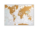 Scratch Map World Map Engels | Maps International