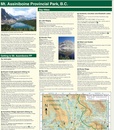 Wandelkaart 05 Banff National Park and Mt. Assiniboine | Gem Trek Maps