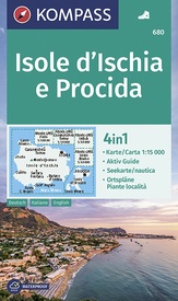 Wandelkaart 680 Isole d'Ischia e Procida | Kompass