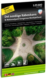 Wandelkaart Terrängkartor Det nordlige København & Nationalpark Kongernes Nordsjælland | Denemarken | Calazo