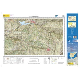 Topografische kaart 1027-I Güéjar-Sierra | CNIG - Instituto Geográfico Nacional1