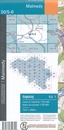 Wandelkaart - Topografische kaart 50/5-6 Topo25 Stavelot - Malmédy - Waimes - Ligneuville | NGI - Nationaal Geografisch Instituut