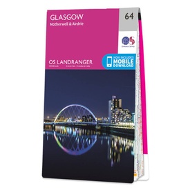 Wandelkaart - Topografische kaart 064 Landranger Glasgow, Motherwell & Airdrie | Ordnance Survey