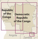 Wegenkaart - landkaart Kongo - Congo en Kongo - Democratische Republiek Congo | Reise Know-How Verlag