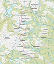 Wandelatlas Friluftsatlas Lapplandsleden | Zweden | Calazo