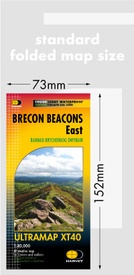 Wandelkaart Brecon Beacons Oost | Harvey Maps