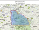 Wandelkaart Peak District Noord | Harvey Maps