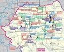 Wandelkaart Carpathians' bend (five mountains)  | Dimap