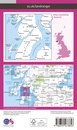 Wandelkaart - Topografische kaart 62 Landranger Active North Kintyre / Tarbert | Ordnance Survey Wandelkaart - Topografische kaart 062 Landranger North Kintyre & Tarbert | Ordnance Survey