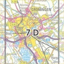 Topografische kaart - Wandelkaart 7D Groningen | Kadaster