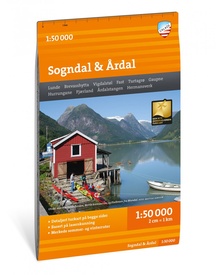 Wandelkaart Turkart Sogndal - Årdal - Sognedal | Noorwegen | Calazo