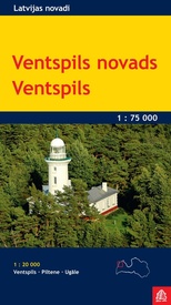 Wegenkaart - landkaart Ventspils & omgeving | Jana Seta