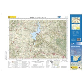 Topografische kaart 140-IV Abárzuza/Abartzuza | CNIG - Instituto Geográfico Nacional1