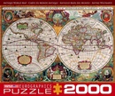 Legpuzzel - Legpuzzel Antique World Map (2000) | Eurographics