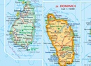 Wegenkaart - landkaart Caribbean, Central America, Virgin Islands, Bahamas | Kasprowski Maps