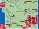 Fietskaart ADFC Regionalkarte Niederrhein Nord | BVA BikeMedia