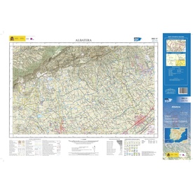 Topografische kaart 892-IV Albatera | CNIG - Instituto Geográfico Nacional1