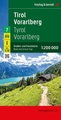 Wegenkaart Tirol - Vorarlberg | Freytag & Berndt