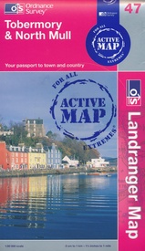 Wandelkaart 047 Landranger Active Tobermory & North Mull Active | Ordnance Survey