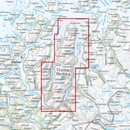 Wandelkaart Turkart Lyngen | Noorwegen | Calazo