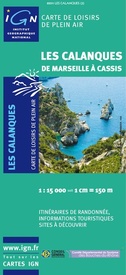 Wandelkaart 82011 Les Calanques - de Marseilles a Cassis | IGN - Institut Géographique National