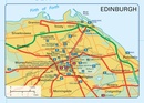 Wegenkaart - landkaart Pocket Map Scotland Film and TV Location Map | Collins