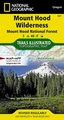 Wandelkaart 321 Topographic Map Guide Mount Hood Wilderness - Mount Hood National Forest ng r/v wp /OR | National Geographic