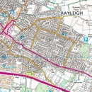 Wandelkaart - Topografische kaart 175 OS Explorer Map Southend-on-Sea, Basildon | Ordnance Survey