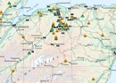 Wegenkaart - landkaart Whisky map of Scotland | Collins