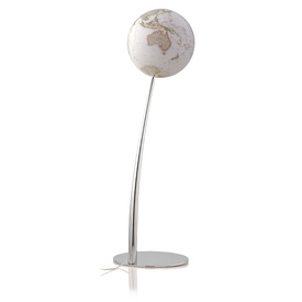 Wereldbol - Globe 22 Iron Executive  | Ø 30 cm | Nederlandstalig | met Verlichting | National Geographic