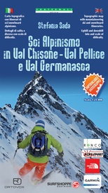 Toerskikaart Ski Alpinismo Val Chisone - Val Pellice - Val Germanasca Ski touring map | Fraternali Editore