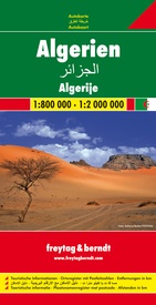 Wegenkaart - landkaart Algerien - Algerije | Freytag & Berndt