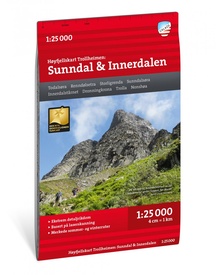 Wandelkaart Hoyfjellskart Sunndal - Innerdalen | Noorwegen | Calazo
