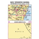 Topografische kaart 934 MT50 Murcia | CNIG - Instituto Geográfico Nacional