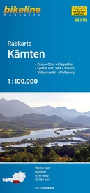 Fietskaart KTN Bikeline Radkarte Kärnten - Karinthie | Esterbauer