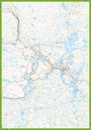 Wandelkaart Terrängkartor Hossa Kylmäluoma | Finland | Calazo